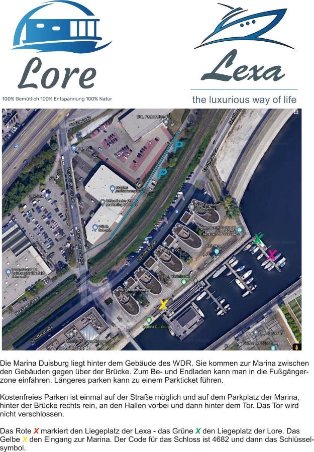 Hausboot Lore Duisburg Zewnętrze zdjęcie